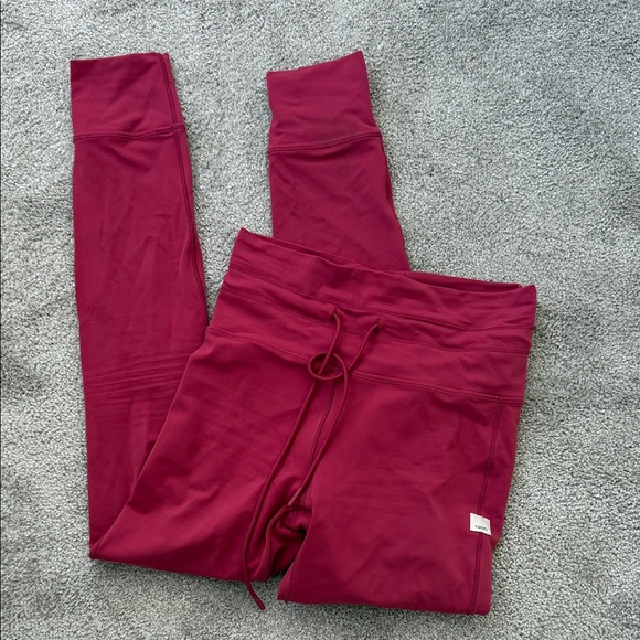 Vuori Pants - Vuori Women's pink drawstring Leggings